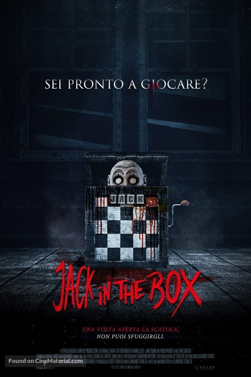 The Jack in the Box - Italian Movie Poster