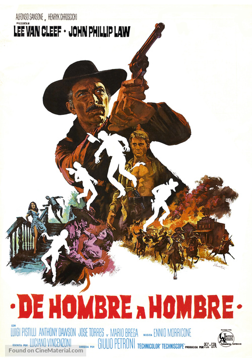 Da uomo a uomo - Spanish Movie Poster