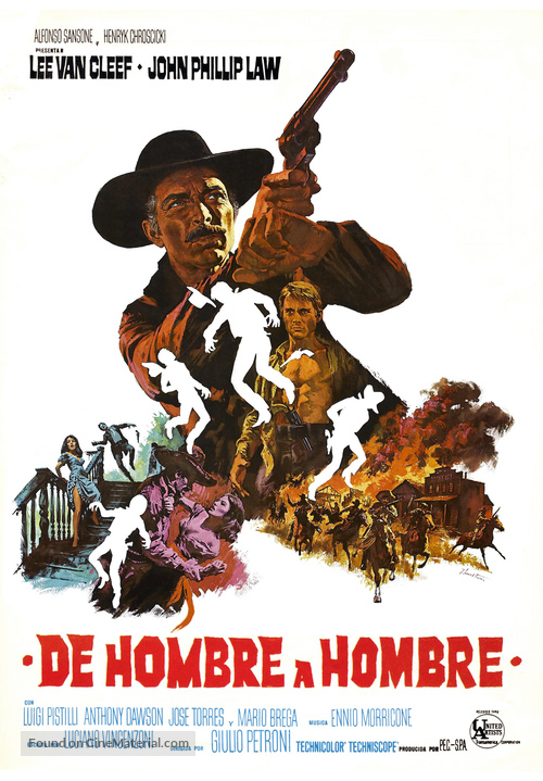 Da uomo a uomo - Spanish Movie Poster