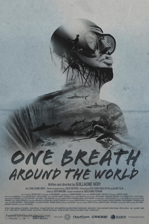 One Breath Around the World - French Movie Poster