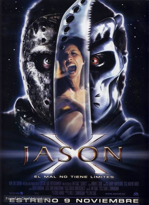 Jason X - Spanish Movie Poster