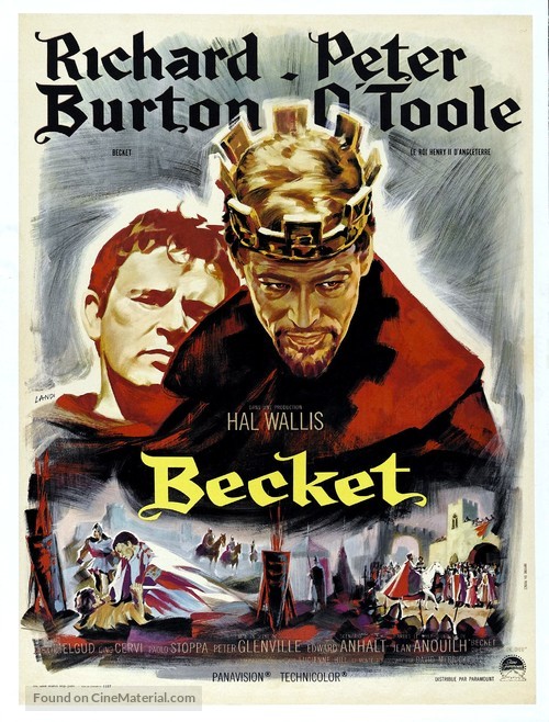 Becket - French Movie Poster