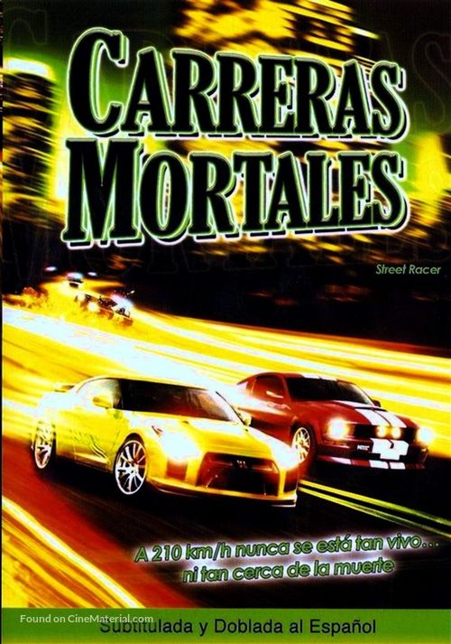 Street Racer - Spanish Movie Cover