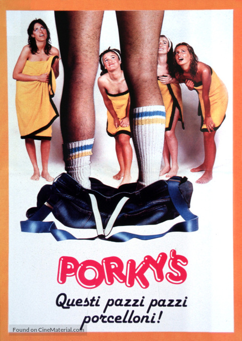Porky&#039;s - Italian Movie Poster