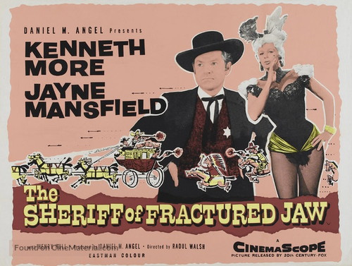 The Sheriff of Fractured Jaw - British Movie Poster