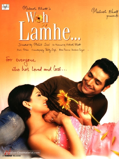 Woh Lamhe - Indian Movie Poster