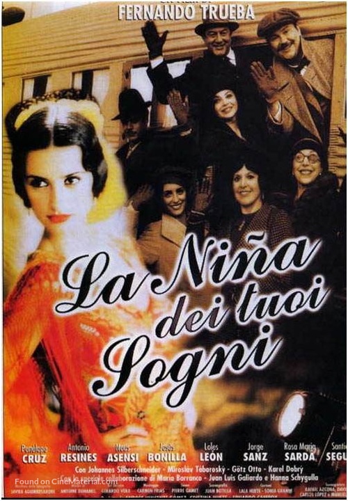 La ni&ntilde;a de tus ojos - Italian Movie Poster