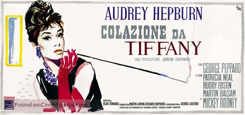 Breakfast at Tiffany&#039;s - Italian Movie Poster