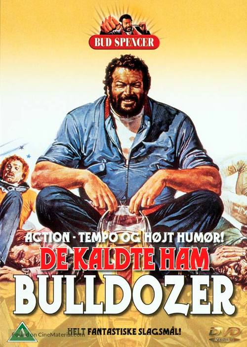 Lo Chiamavano Bulldozer - Danish DVD movie cover