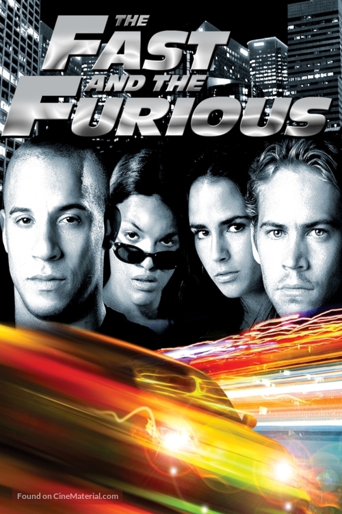 The Fast and the Furious - DVD movie cover