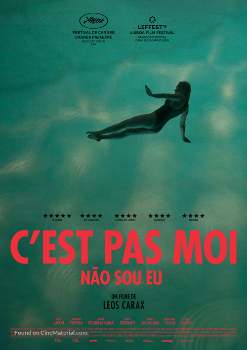 C&#039;est pas moi - Portuguese Movie Poster