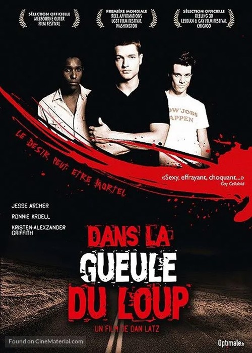 Into the Lion&#039;s Den - French DVD movie cover