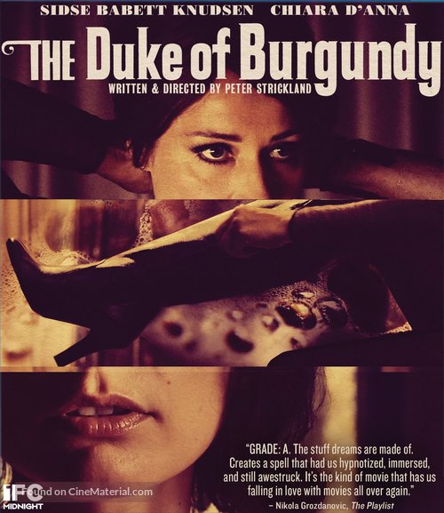 The Duke of Burgundy - Blu-Ray movie cover