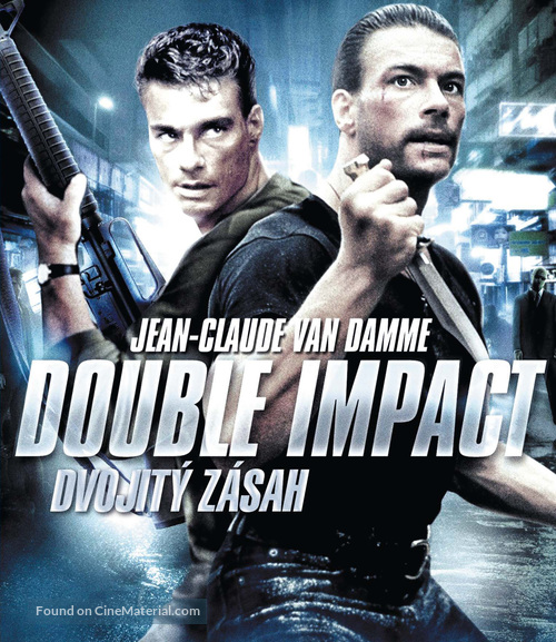 Double Impact - Czech Blu-Ray movie cover