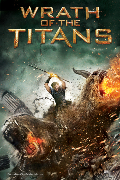 Wrath of the Titans - DVD movie cover