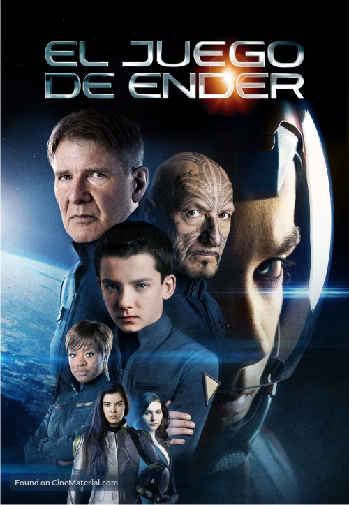 Ender&#039;s Game - Argentinian DVD movie cover