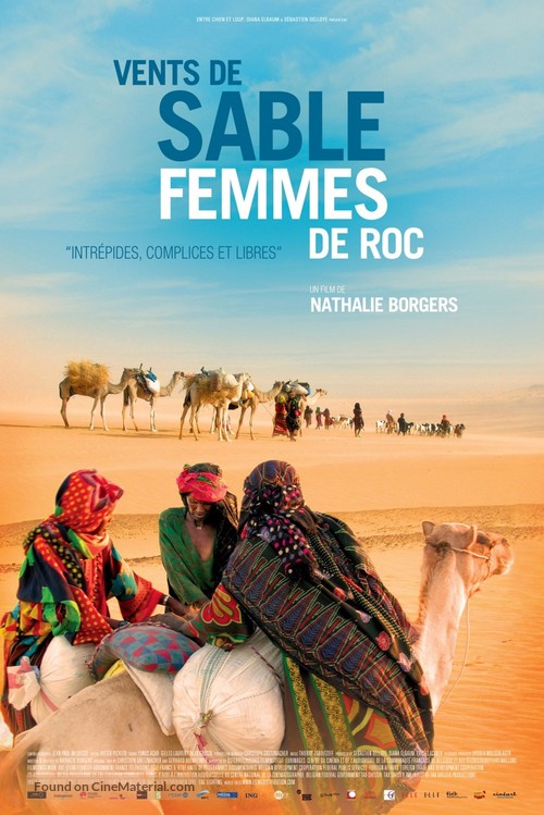Winds of Sand, Women of Rock - French Movie Poster