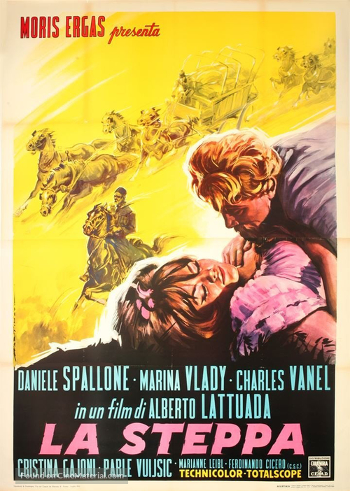 La steppa - Italian Movie Poster