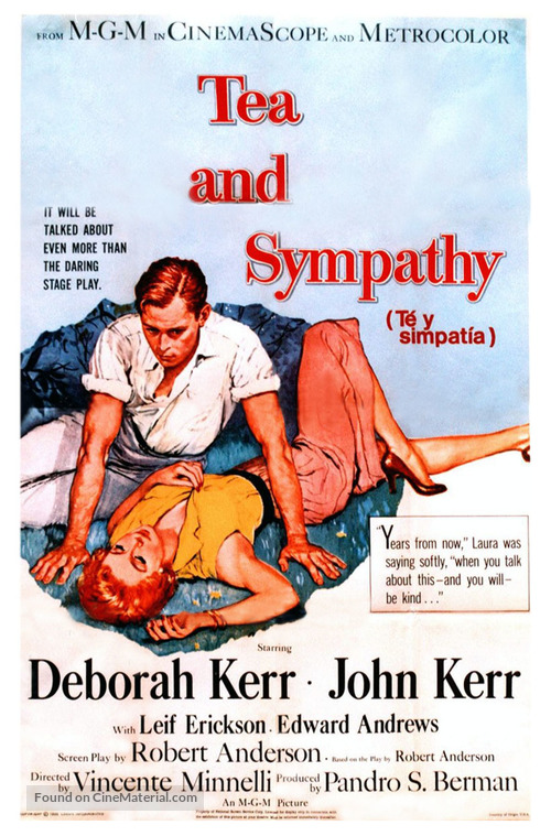 Tea and Sympathy - Spanish Movie Poster