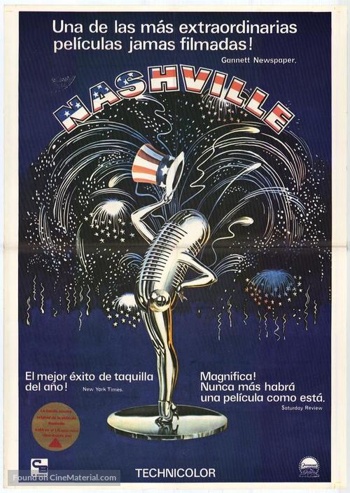 Nashville - Spanish Movie Poster