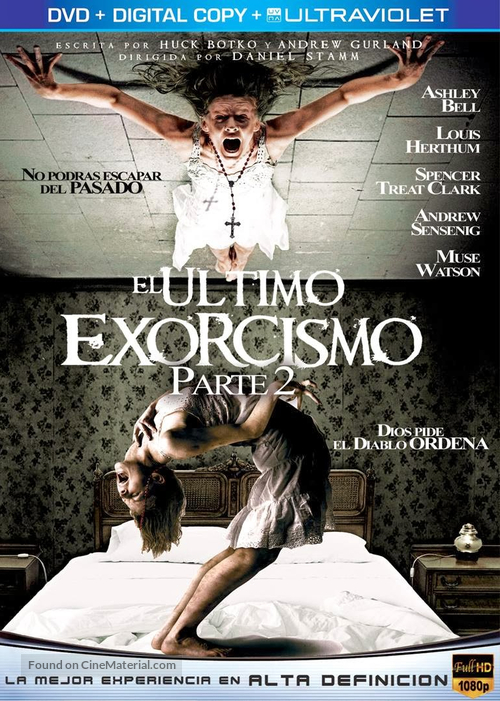 The Last Exorcism Part II - Argentinian DVD movie cover