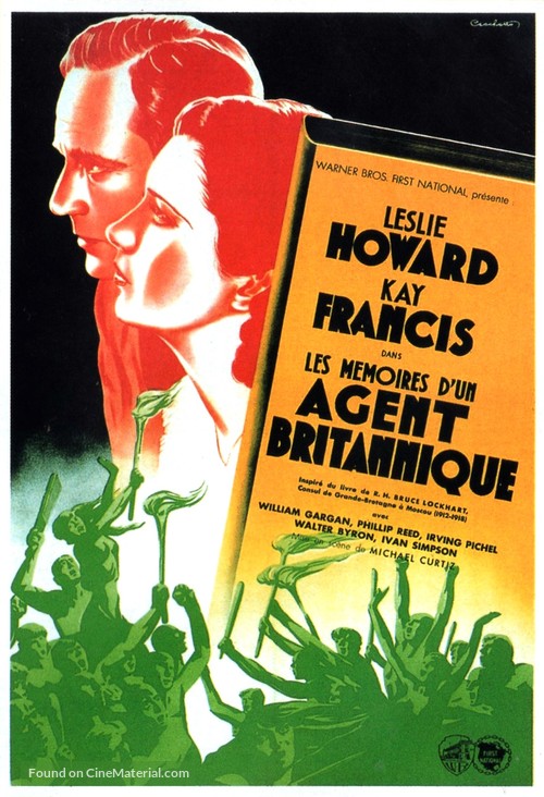 British Agent - French Movie Poster