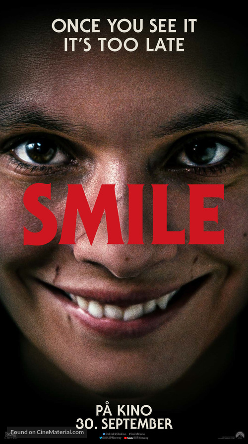 Smile - Norwegian Movie Poster