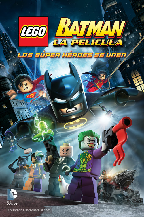 LEGO Batman: The Movie - DC Superheroes Unite - Mexican Movie Cover