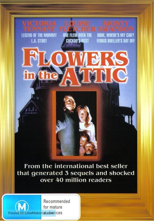 Flowers in the Attic - Australian DVD movie cover