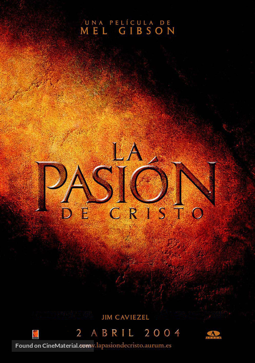 The Passion of the Christ - Spanish Movie Poster