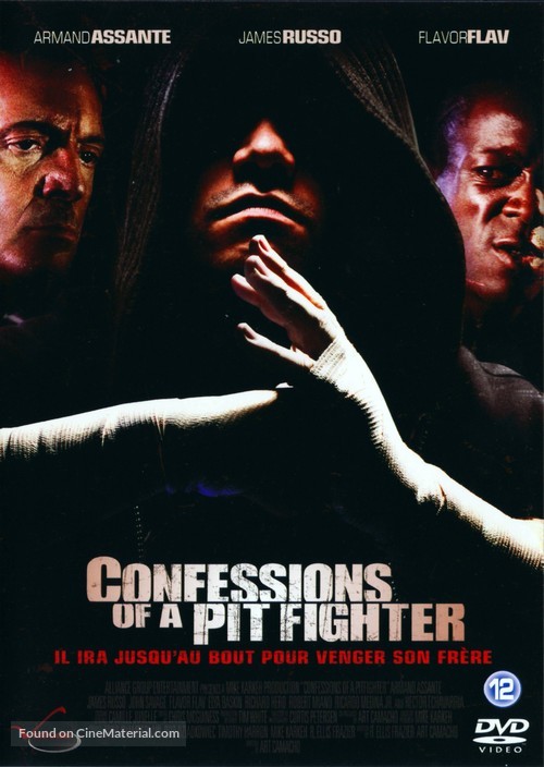 Confessions of a Pit Fighter - Belgian DVD movie cover