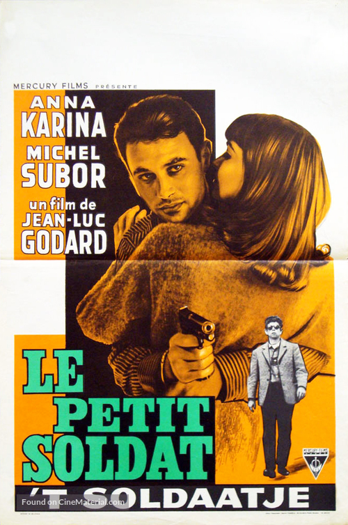 Le petit soldat - Belgian Movie Poster