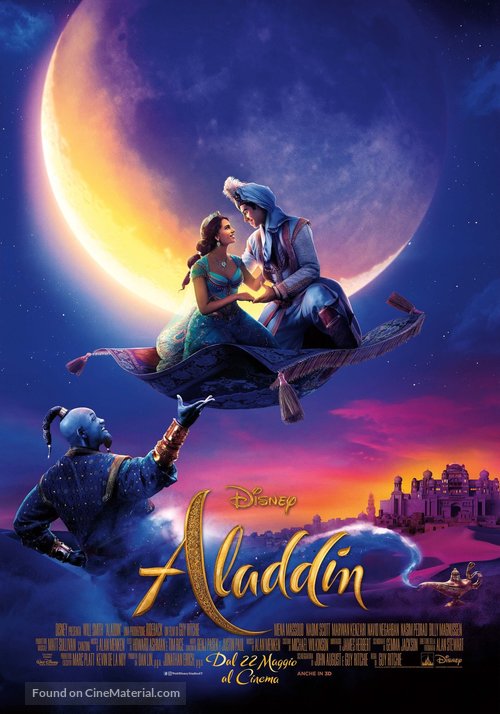 Aladdin - Italian Movie Poster