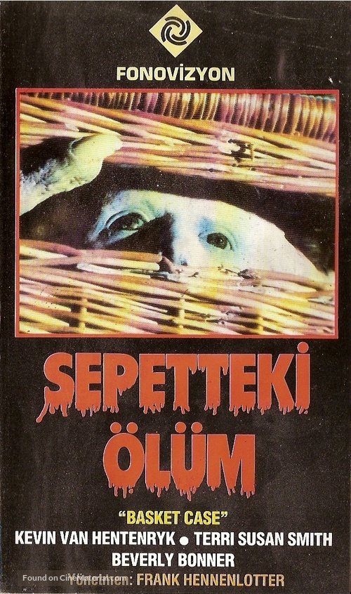 Basket Case - Turkish VHS movie cover