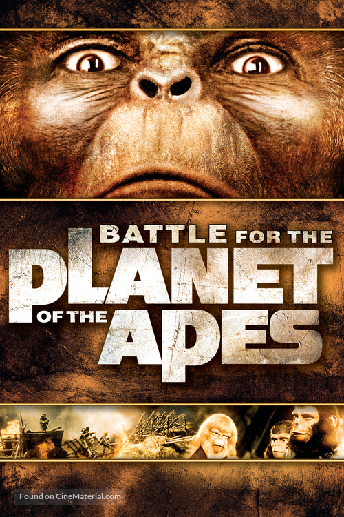 Battle for the Planet of the Apes - DVD movie cover