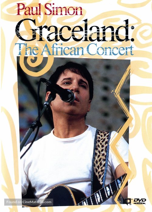 Paul Simon, Graceland: The African Concert - DVD movie cover