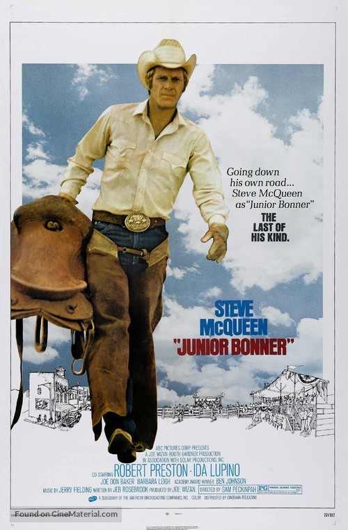 Junior Bonner - Movie Poster