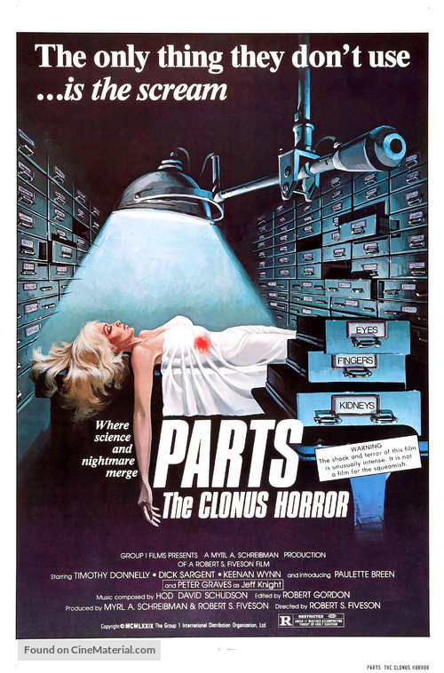 The Clonus Horror - Movie Poster