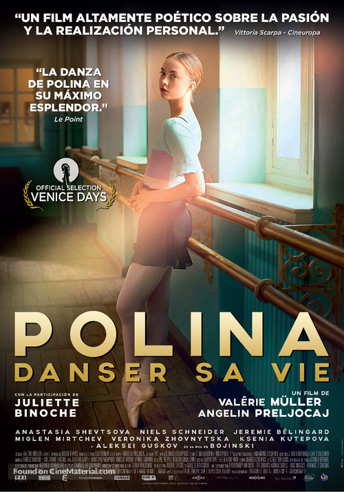 Polina, danser sa vie - Argentinian Movie Poster