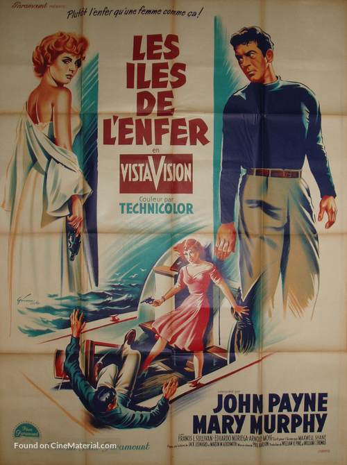 Hell&#039;s Island - French Movie Poster