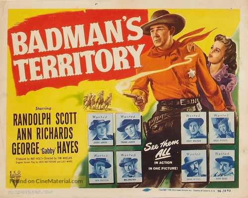 Badman&#039;s Territory - Movie Poster