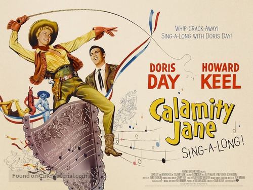 Calamity Jane - British Movie Poster