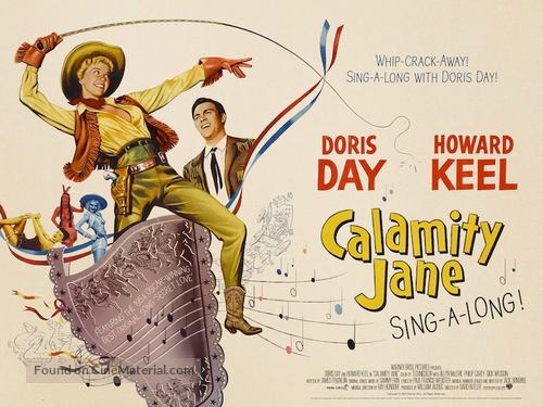 Calamity Jane - British Movie Poster