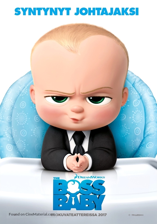 The Boss Baby - Finnish Movie Poster