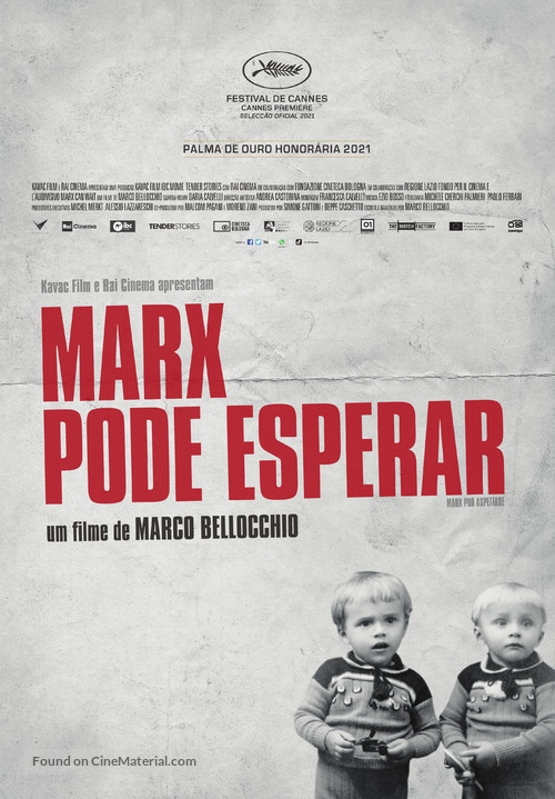 Marx pu&ograve; aspettare - Portuguese Movie Poster