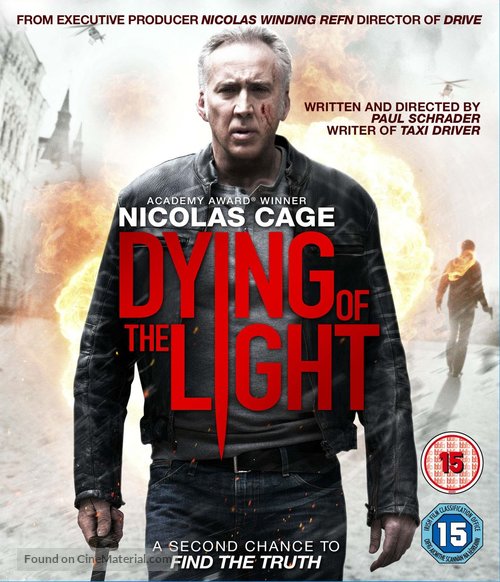 The Dying of the Light - British Blu-Ray movie cover