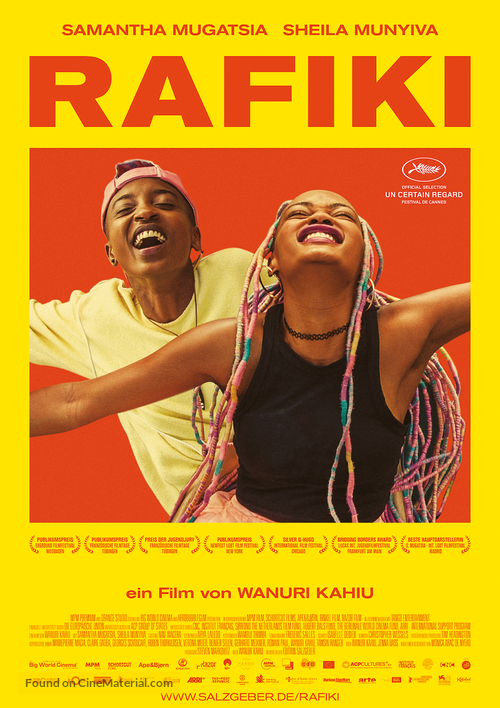 Rafiki - German Movie Poster