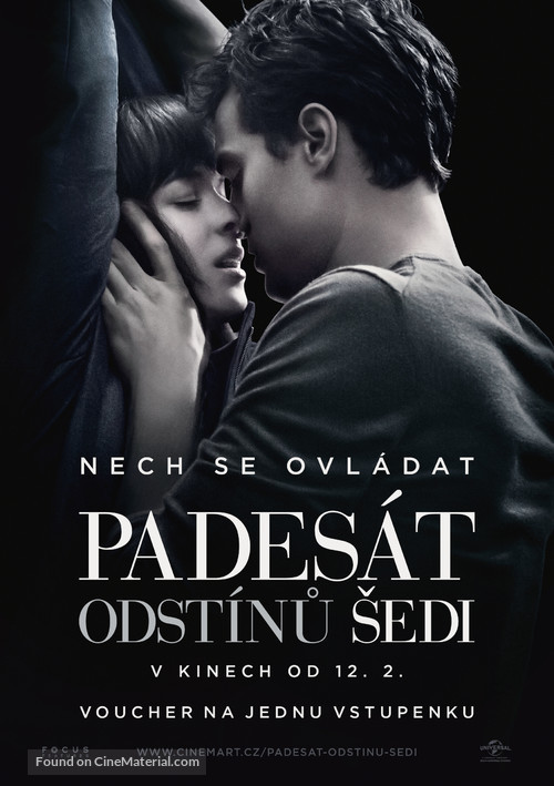 Fifty Shades of Grey - Czech Movie Poster