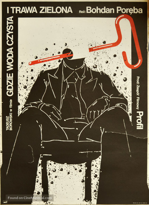 Gdzie woda czysta i trawa zielona - Polish Movie Poster