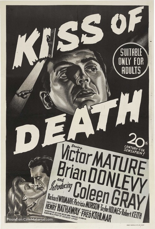 Kiss of Death - Australian Movie Poster
